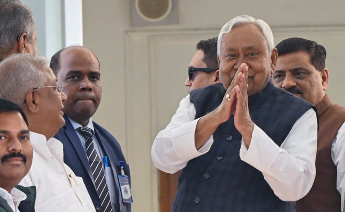 Nitish Kumar 10.0 Oath In Bihar Today With NDA's Show Of Strength