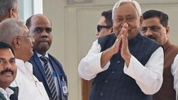 Nitish Kumar 10.0 Oath In Bihar Shortly With NDA's Show Of Strength