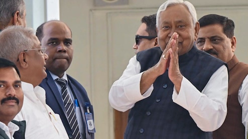 Nitish Kumar 10.0 Oath In Bihar Shortly With NDA's Show Of Strength