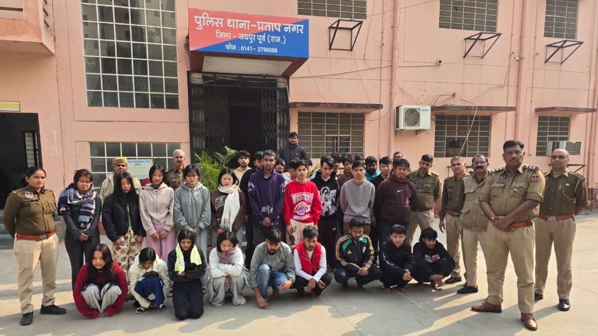 अमेरिकी नागरिकों से लाखों डॉलर की ठगी का नेटवर्क उजागर, जयपुर में दो बड़े फर्जी कॉल सेंटर धरे; 60 गिरफ्तार 