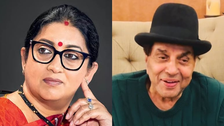 Smriti Irani Remembers "Legend" Dharmendra: "He Was Truly A Son Of The Soil"