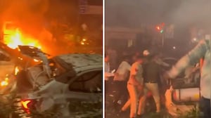 New Video Captures Horror Moments After Delhi Suicide Blast
