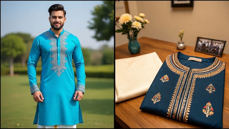 ​​​​​​​Manyavar Kurta Set से लुक हो जाएगा सबसे अलग, फ्रेंड्स भी करने लगेंगे आपकी च्‍वाइस की तारीफ