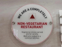 Kerala Restaurant's "Completely Non-Vegetarian" Signboard Goes Viral; Internet Reacts