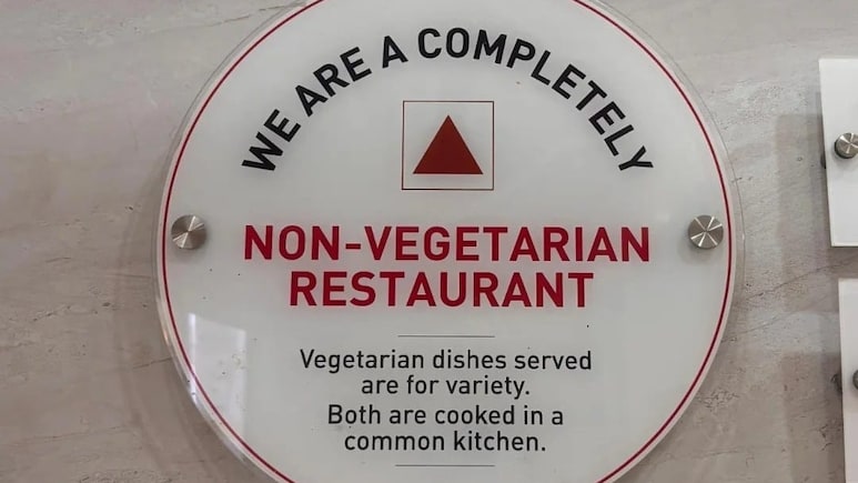 Kerala Restaurant's "Completely Non-Vegetarian" Signboard Goes Viral; Internet Reacts