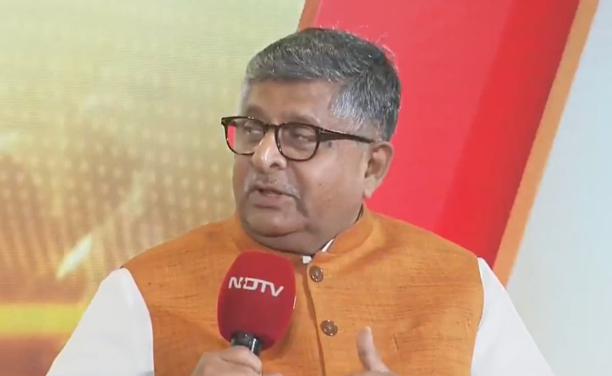 "Caste Has An Appeal, But It Is Limited": BJP's Ravi Shankar Prasad To NDTV