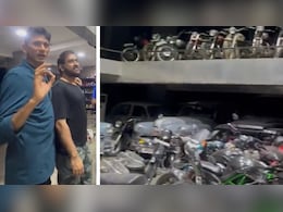 धोनी का गैराज है या 'अंडरग्राउंड' शोरूम, कलेक्शन देख वेंकटेश प्रसाद बोले, 'शौक हो तो धोनी जैसा'