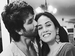 Mira Rajput's Karwa Chauth Pic With Shahid Kapoor Is Sealed With A Kiss: "The Real Dream Is Love"