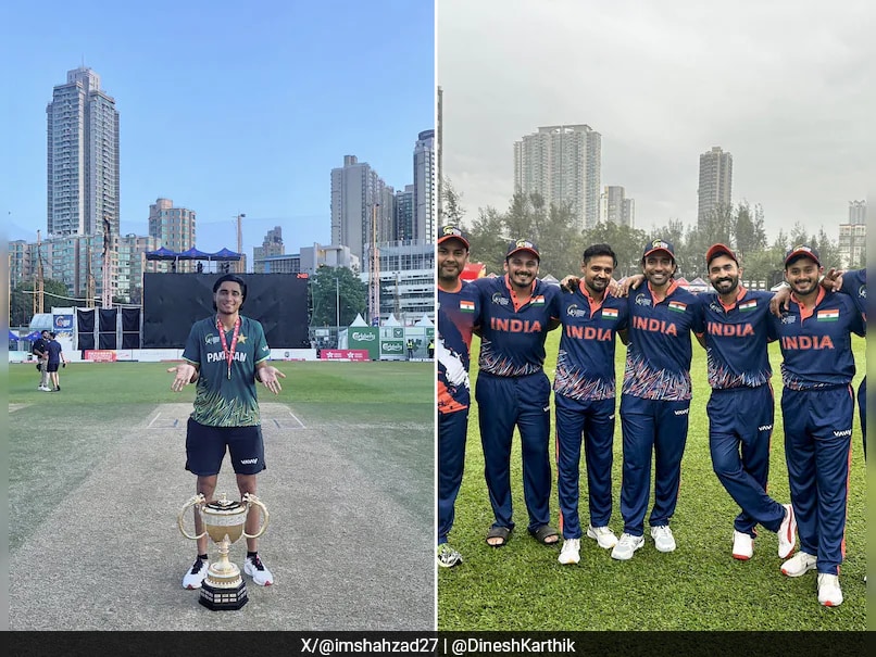 Pak Cricketer Tries To Mock Dinesh Karthik After Hong Kong Sixes Win, Post Backfires