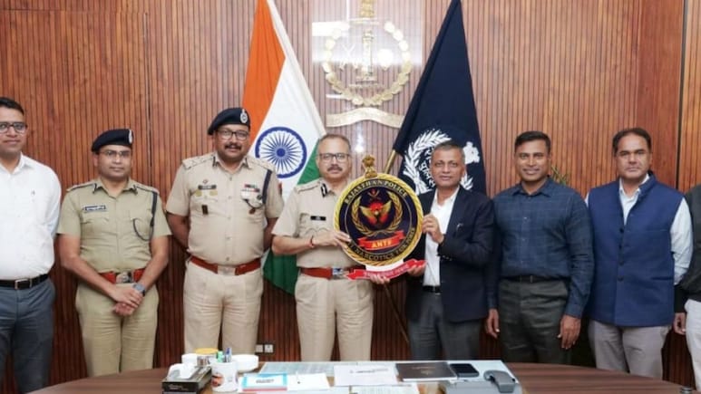 राजस्थान पुलिस की एंटी नारकोटिक्स टास्क फोर्स का Logo हुआ लॉन्च, ANTF ने बनाई अलग पहचान
