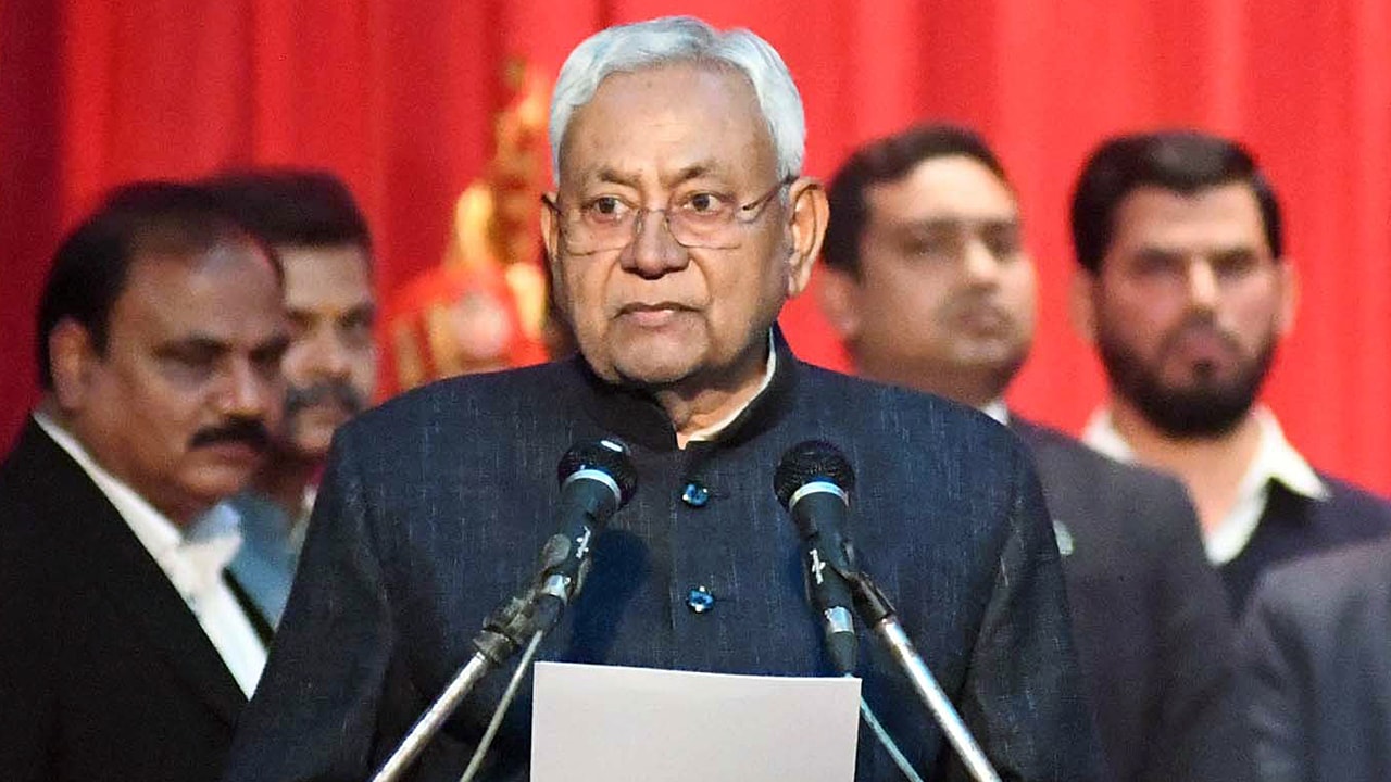 Nitish Kumar Takes Oath As Bihar Chief Minister For Record 10th Time