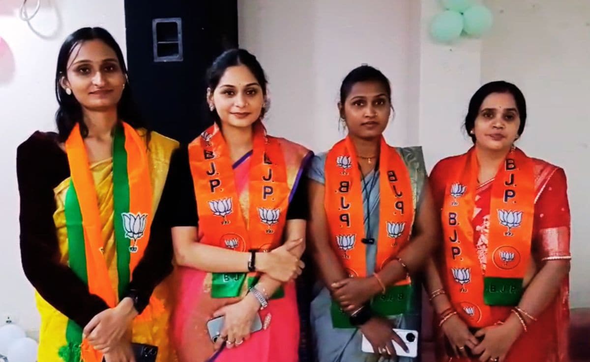 महिलाओं ने भी बढ़-चढ़कर बीजेपी की सदस्यता में लिया हिस्सा