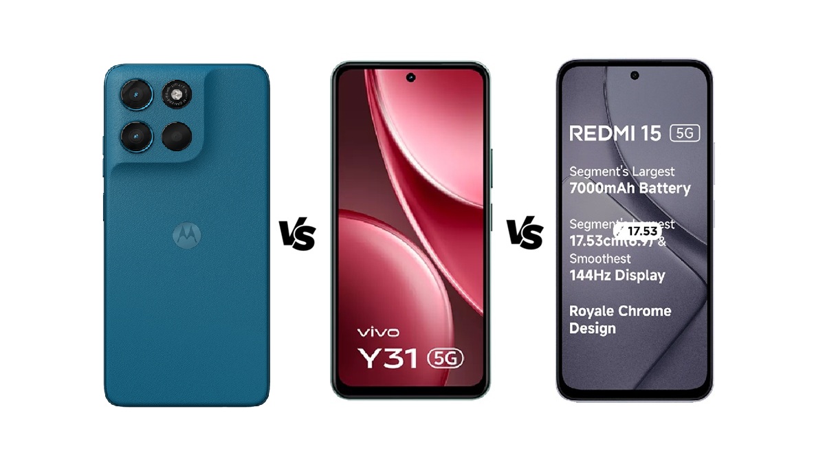 Moto G57 Power 5G vs Vivo Y31 5G vs Redmi 15 5G: 15K में कौन है बेस्ट