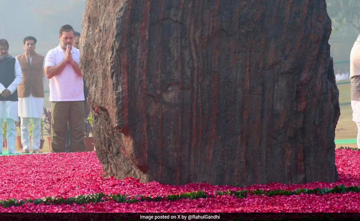 Congress Pays Tribute To Indira Gandhi On Her Birth Anniversary