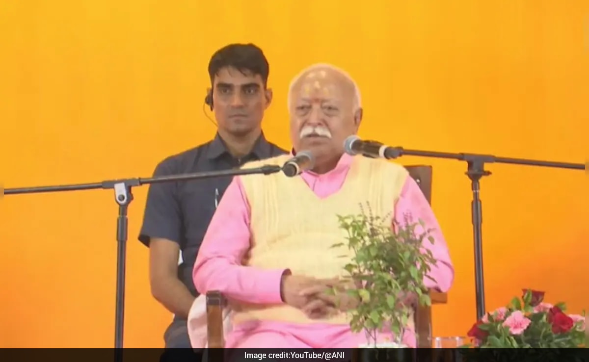 "India Possesses Intellectual Depth To Resolve Global Problems": RSS Chief