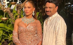 Jennifer Lopez Turns Heads In Custom Manish Malhotra Saree At Udaipur Wedding