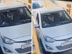 New Video Shows Delhi Bomber In Mask At Toll Booth, Big Bag Inside i20 Car