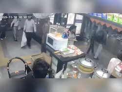 CCTV Shows Tremors, Panic Inside Red Fort Metro Station During Blast