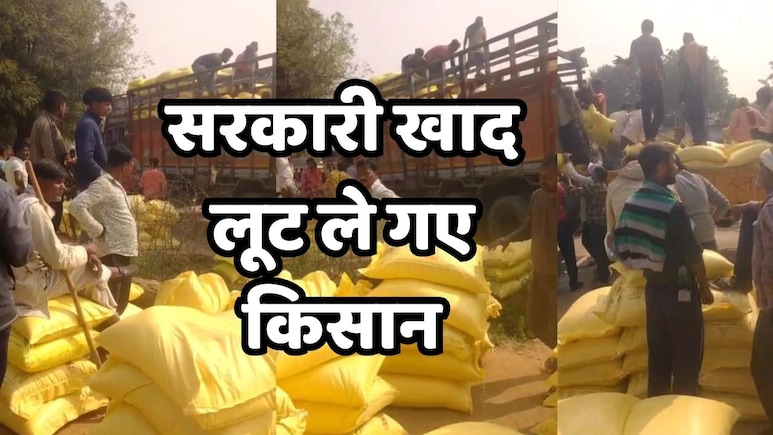 Fertilizer Crisis: एमपी में खाद संकट ने लिया विकराल रूप,  किसानों ने उर्वरक से भरा सरकारी ट्रक लूट लिया