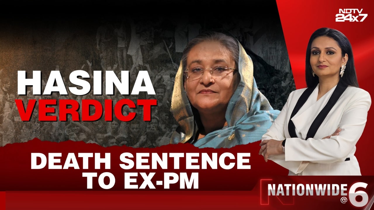 Sheikh Hasina Sentenced To Death, Convicted In Students Death Case