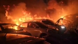 Rajasthan: देर रात वर्कशॉप में बदमाशों ने लगाई आग, 18 कारें जलकर राख; 6 दिन पहले भी फेंका था पेट्रोल बम