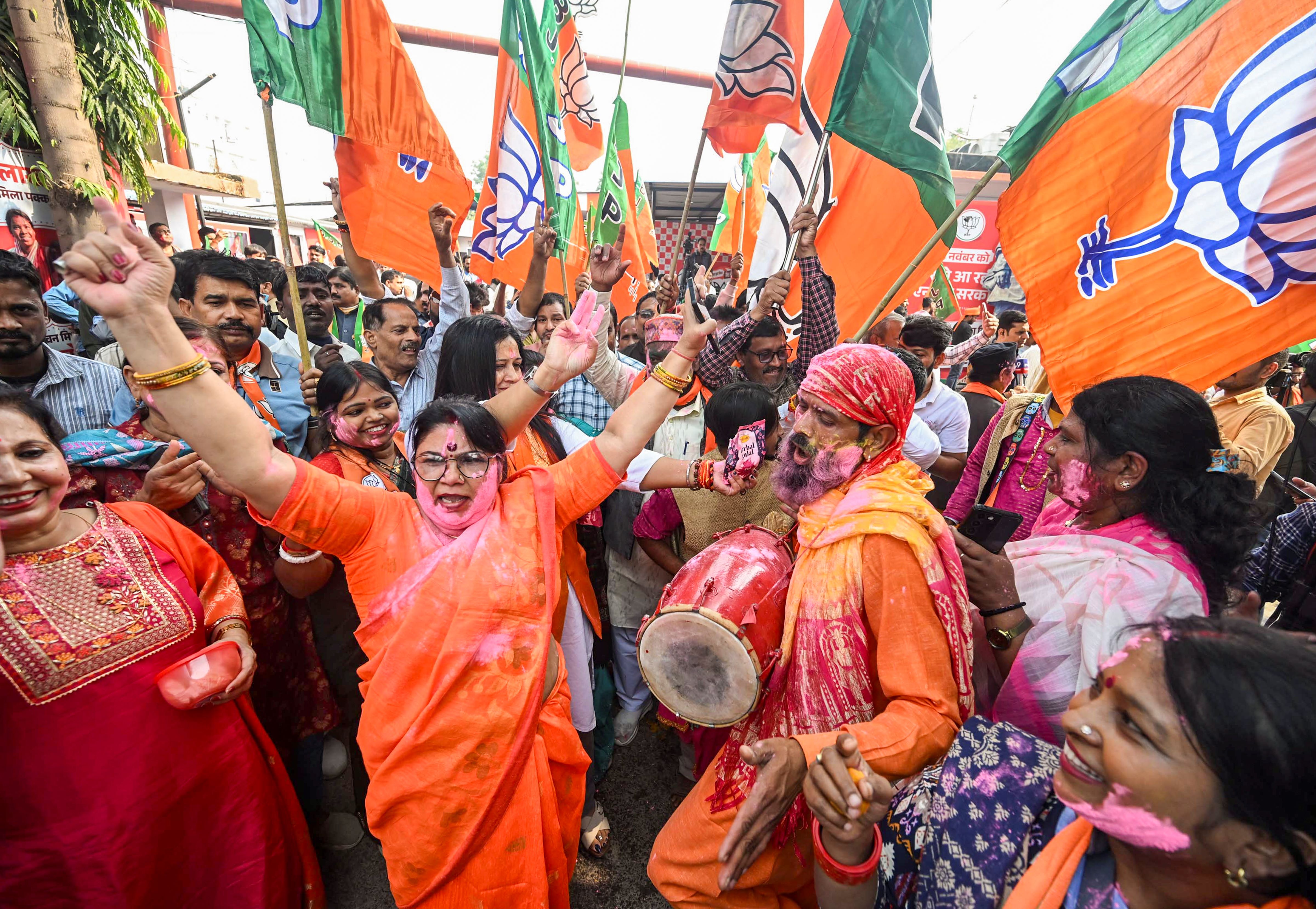 BJP, Congress Win 2 Seats Each In Bypolls. A Look At Winners In Pics
