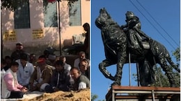 Rajasthan: रात 1 बजे चोरी-छिपे लगाई महाराजा सूरजमल की मूर्ति, नागौर के गांव में भारी तनाव, RAC की 3 कंपनियां तैनात