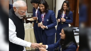 Watch: PM Narendra Modi Serves Food To Injured Batter Pratika Rawal