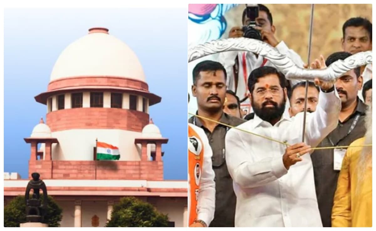 एकनाथ शिंदे के पास ही रहेगा 'धनुष-बाण', BMC चुनाव से पहले उद्धव को SC से राहत नहीं