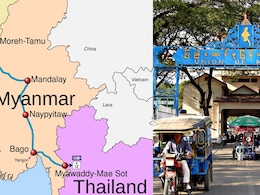 म्‍यांमार-थाइलैंड बॉर्डर पर दुनिया की नाम में दम करने वाले स्‍कैम सेंटर्स, स्‍कैमर्स के अड्डे ध्‍वस्‍त