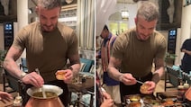 Watch: David Beckham Receives 'Dal Ki Chaat Lessons' On Mumbai Visit