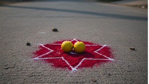 Bhandara News: भंडाऱ्यात सुशिक्षित कॉलनीत रस्त्यावर काळ्या जादूचा प्रकार! परिसरात भीतीचे वातावरण