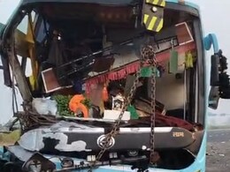 Rajasthan: दिल्ली मुंबई एक्सप्रेस-वे पर भीषण सड़क हादसा, 42 यात्रियों से भरी स्लीप बस को मारी टक्कर, 2 की मौत