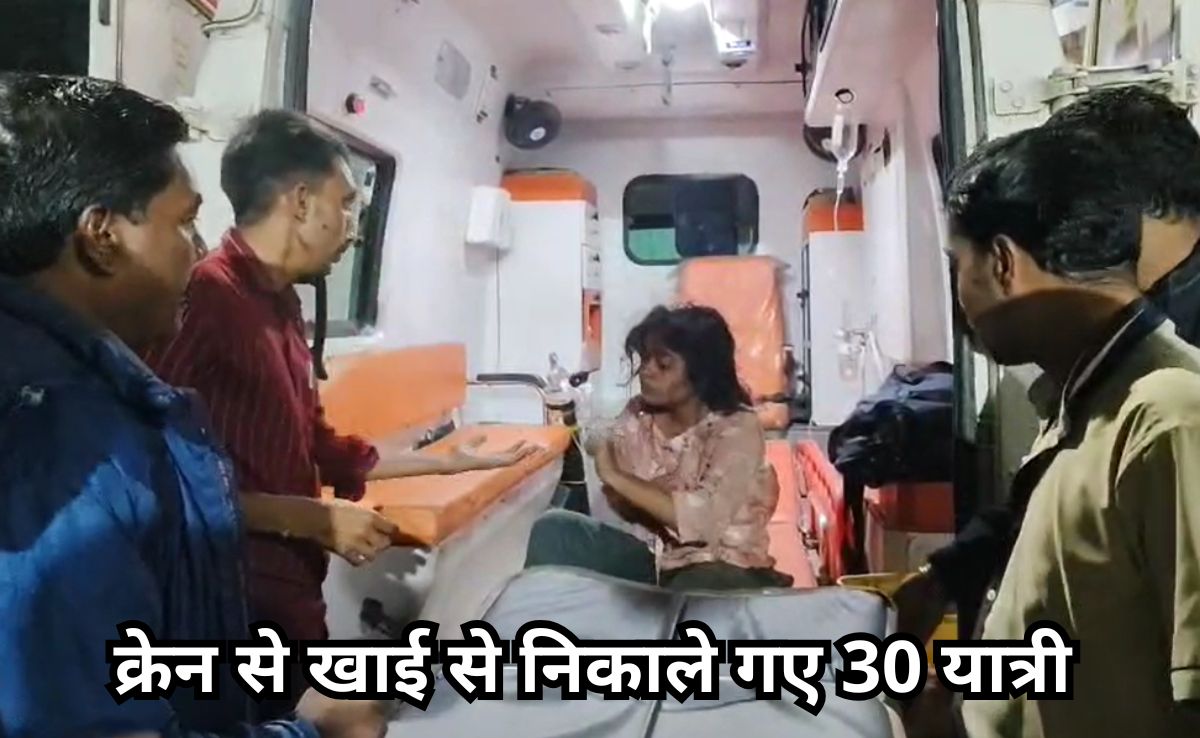 इंदौर में गहरी खाई में गिरी बस, 3 पैसेंजर की दर्दनाक मौत, सीएम ने जताया दुख, 2-2 लाख रुपए मुआवजे का किया ऐलान