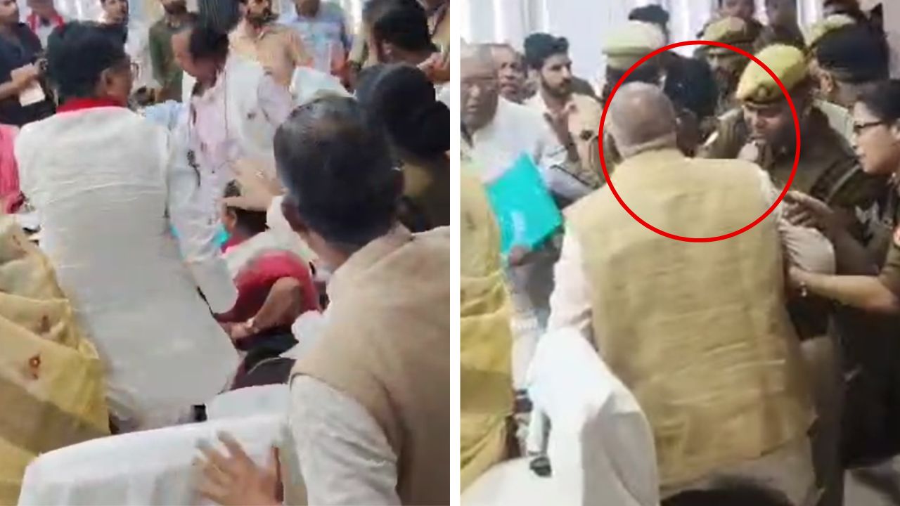 देख लेंगे, मारो-मारो के बोल सुनाई दिए दिशा की बैठक में, सांसद और पूर्व सांसद में सीधी भिड़ंत