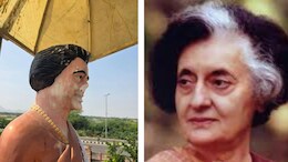 बाड़मेर में इंदिरा गांधी की प्रतिमा खंडित, टीकाराम जूली बोले- शर्मनाक कृत्य; सीएम से जांच की मांग