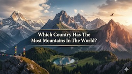 Which Country Has The Most Mountains In The World? Global Rankings Explained
