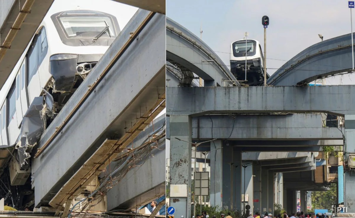 Empty Monorail Train Hits Beam During Mumbai Test Run, 3 Staffers Injured