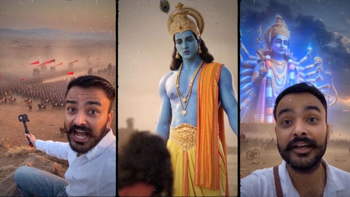 कुरुक्षेत्र में महाभारत कितना भीषण था? AI से लड़का पहुंच गया 5000 साल पीछे, हैरान करने देगा मंजर