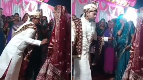 दूल्हे ने मोर बनके दुल्हन के सामने किया अद्भुत डांस, शर्म से पानी-पानी हुए गेस्ट, लोग बोले- किसने उकसाया इसको?