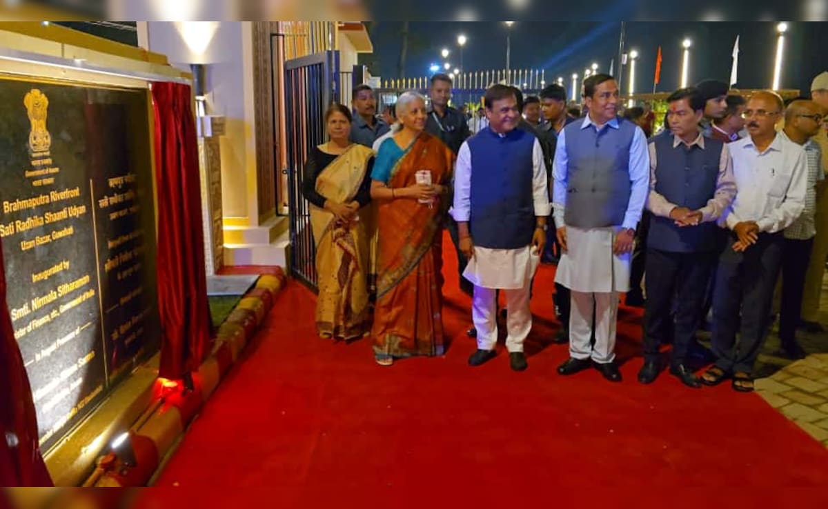 Nirmala Sitharaman Unveils 2 Major Guwahati Landmarks Worth Rs 327 Crore