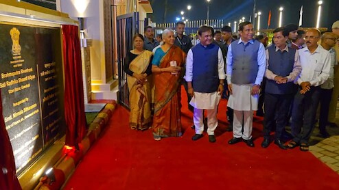 Nirmala Sitharaman Unveils 2 Major Guwahati Landmarks Worth Rs 327 Crore