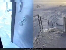 जब दरवाजा खुला तो सामने था बर्फ का समंदर, -62 डिग्री में ऐसा दिखा अंटार्कटिका!