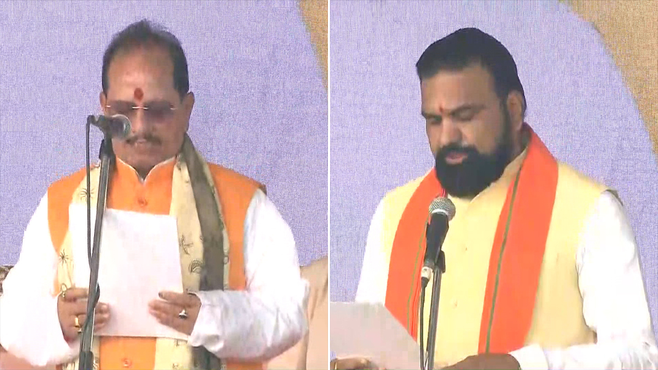 Nitish 10.0: Samrat Choudhary And Vijay Sinha Take Oath As Bihar Deputy Chief Ministers