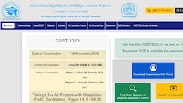 Maharaja Sayajirao University Of Baroda Releases Hall Tickets For Gujarat State Eligibility Test 2025