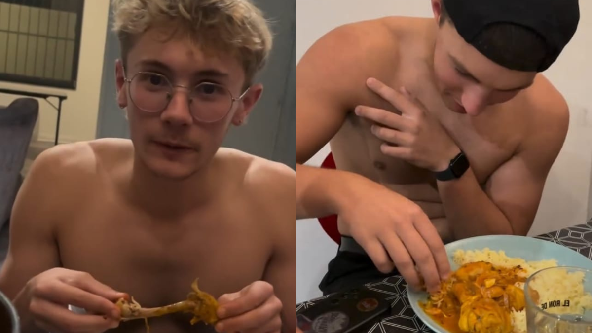 Watch: French Students Try Andhra Chicken For The First Time, Their Reactions Win Hearts