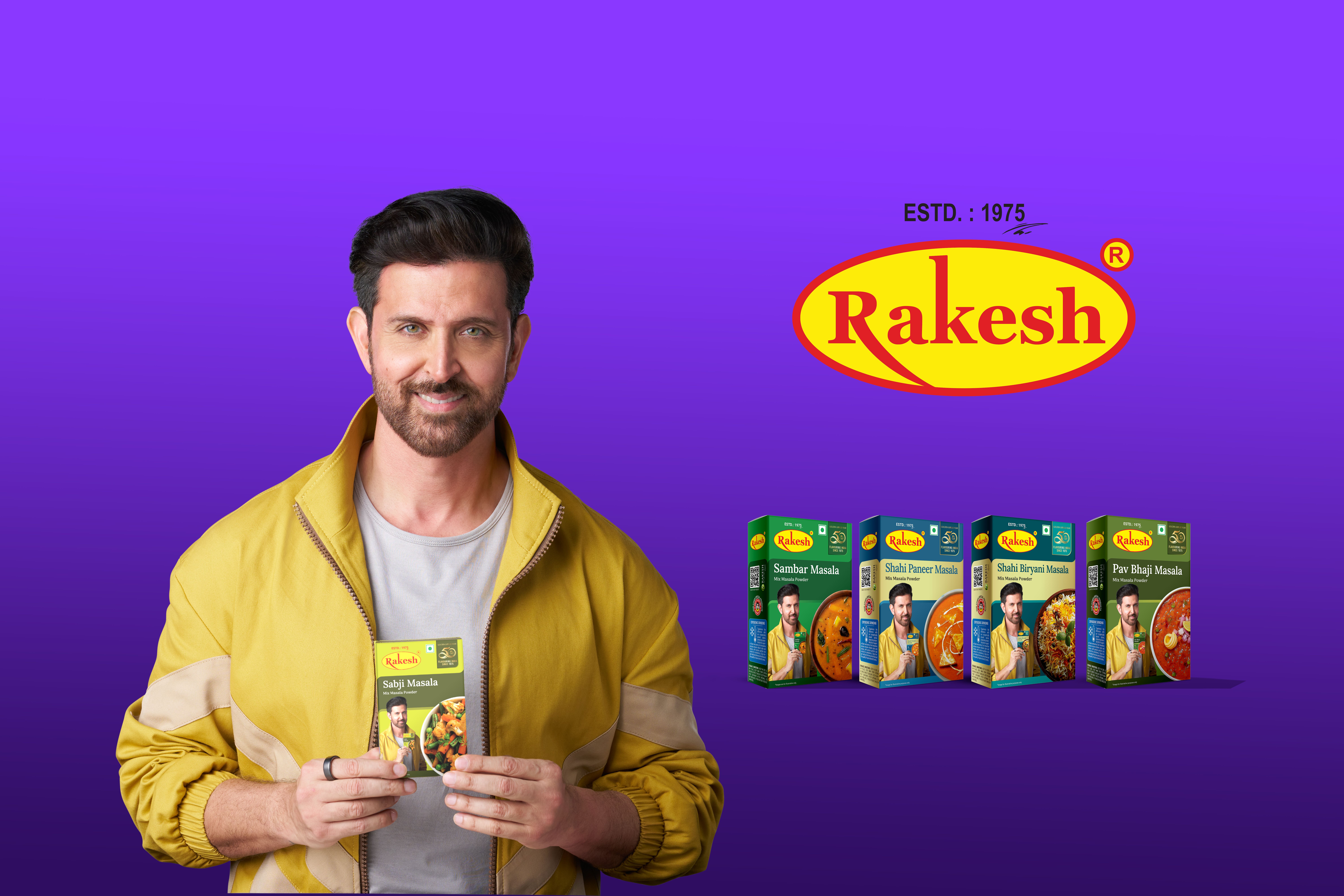 Hrithik Roshan Joins Rakesh Masala As Brand Ambassador