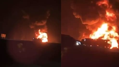 सऊदी में दिल दहलाने वाला हादसा, मदीना जा रही बस में लगी आग, देखें Video