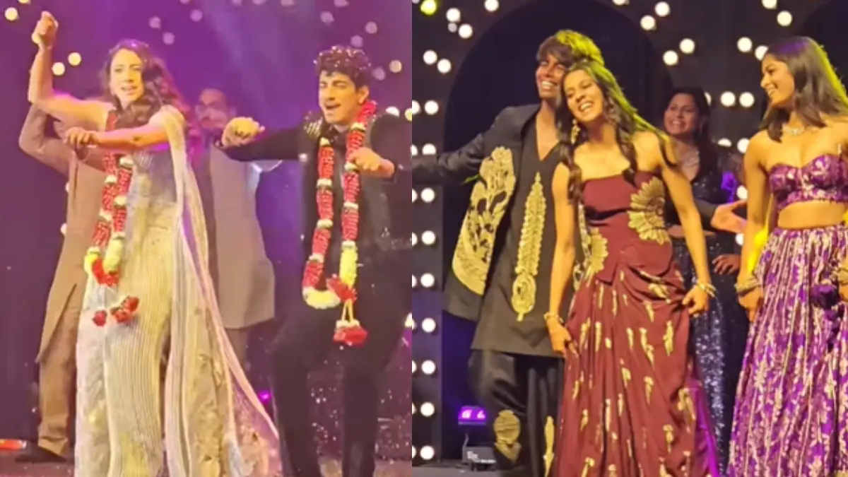 Jemimah Rodrigues, Shreyanka Patil And Other World Cup Winners Dance To <i>Uyi Amma</i> At BFF Smriti Mandhana's Sangeet Night