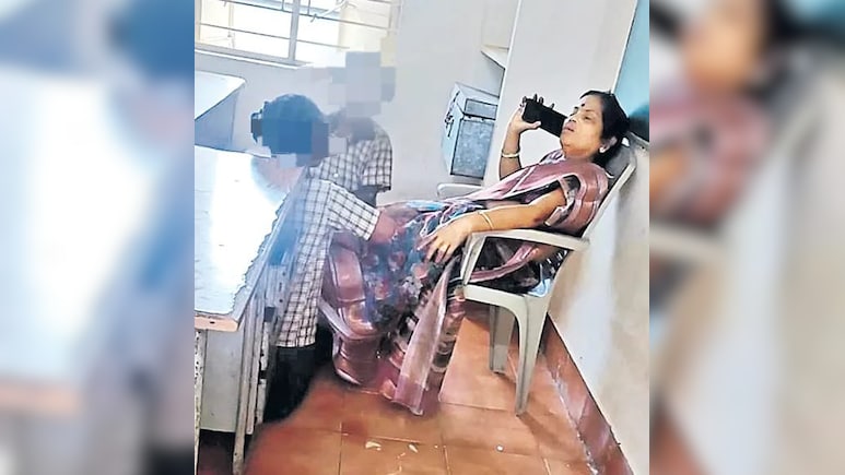 On Camera, Andhra Teacher Gets Foot Massage From Students, Suspended